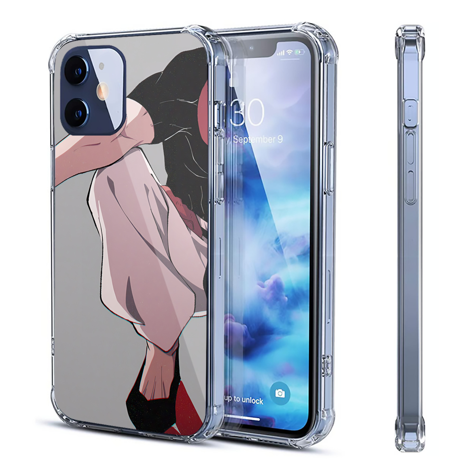 （画像用） SPY×FAMILY间谍家家酒 【iPhone 12シリーズ対応】透明スマホケース（クリアソフトケース）